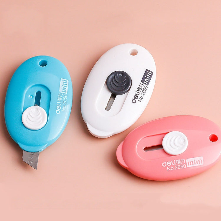 Deli 2050 pequeño mini color caramelo cuchillo utilitario papelería