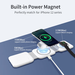 Cargador plegable inalámbrico magnético 10 e...