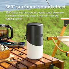 Altavoz Bluetooth inalámbrico con luz RGB