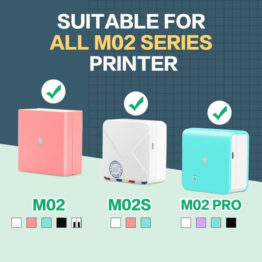 Para Phomemo M02 / M02S / M02 Pro 3 rollos/p...