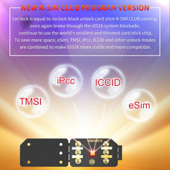 Tarjeta de desbloqueo R-SIM18 CLUB integra T...