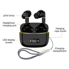 Auriculares Bluetooth J2 con compartimento de carga digital