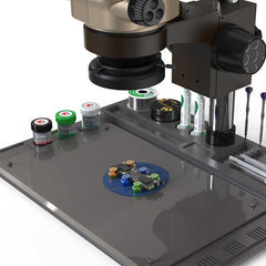 BAKU BA-692 Almohadilla aislante de mantenimiento de microscopio 2 en 1
