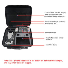 Para DJI Mini 4 Pro / RC2 Bolso de hombro co...