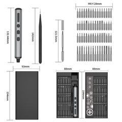 Juego de destornilladores eléctricos para el...