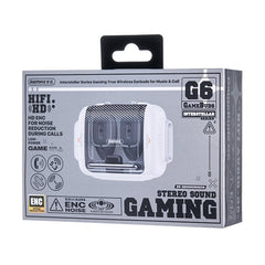 REMAX GameBuds G6 transparente inalámbrico B...
