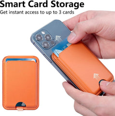 Para iPhone 15/14/13 Tarjetero magnético tipo billetera