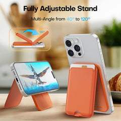 Para iPhone 15/14/13 Tarjetero magnético tipo billetera