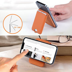 Para iPhone 15/14/13 Tarjetero magnético tipo billetera