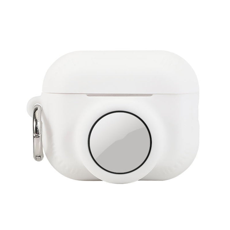 Para AirPods Pro 2 / Airtag 2 en 1 Funda protectora de silicona