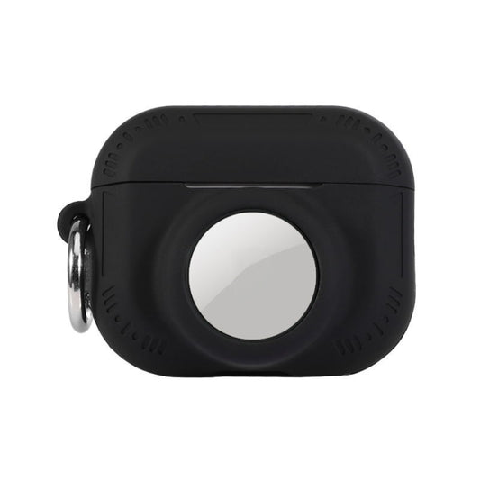 Para AirPods Pro 2 / Airtag 2 en 1 Funda protectora de silicona