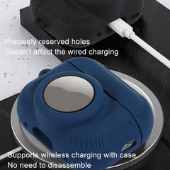 Para AirPods Pro 2 / Airtag 2 en 1 Funda protectora de silicona