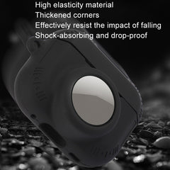 Para AirPods Pro 2 / Airtag 2 en 1 Funda protectora de silicona