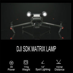 Foco de lámpara de matriz JZ T30 para DJI Mavic 3E / 3T 30W