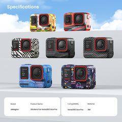 Para Insta360 Ace Pro aMagisn pegatina corporal