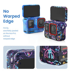 Para Insta360 Ace Pro aMagisn pegatina corporal