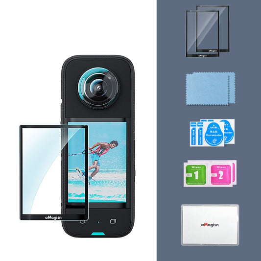 Para Insta360 X3 aMagisn pantalla templada p...