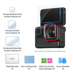 Para Insta360 ACE aMagisn película templada ...
