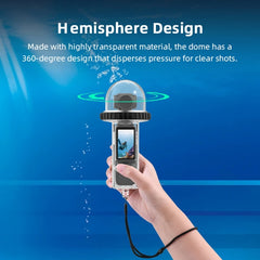 Para DJI Osmo Pocket 3 BRDRC Estuche impermeable de 40 m de profundidad
