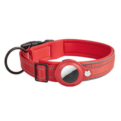Para AirTag Tracker Collar de perro Forro de...