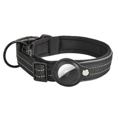 Para AirTag Tracker Collar de perro Forro de...