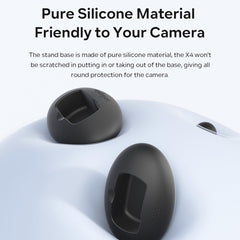 Para Insta360 X4 aMagisn Base de silicona so...