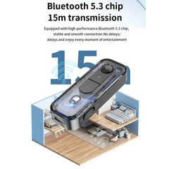 2 en 1 AUX Bluetooth 5.3 Receptor Transmisor...
