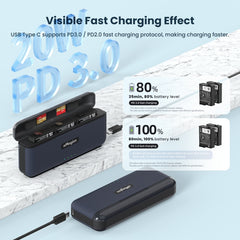 Para DJI Action 4/3 aMagisn caja de carga rá...
