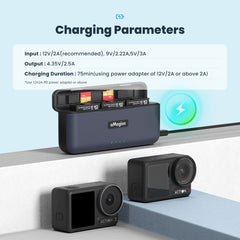 Para DJI Action 4/3 aMagisn caja de carga rá...
