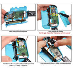 Para Nintendo Switch Joycon Joystick Thumb S...