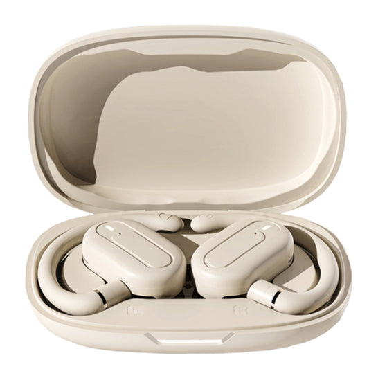 Auriculares Bluetooth tipo suspensión con contenedor de carga