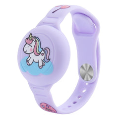 Para Airtag Cartoon Watch Strap Locator Funda de silicona