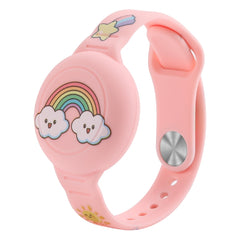 Para Airtag Cartoon Watch Strap Locator Funda de silicona