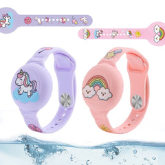 Para Airtag Cartoon Watch Strap Locator Funda de silicona