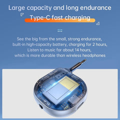 Transmisor receptor de audio AUX Bluetooth 5...