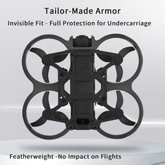 Parachoques de protección contra choques de fibra de carbono RCSTQ para DJI Avata 2