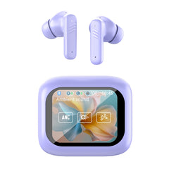 Auriculares con reducción de ruido dual ANC+ENC y pantalla táctil LX-10