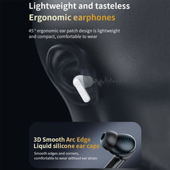Auriculares con reducción de ruido dual ANC+ENC y pantalla táctil LX-10