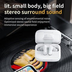 Auriculares con reducción de ruido ANC+ENC con pantalla táctil LY30