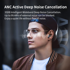 Auriculares con reducción de ruido ANC+ENC con pantalla táctil LY30