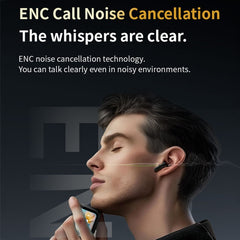 Auriculares con reducción de ruido ANC+ENC con pantalla táctil LY30