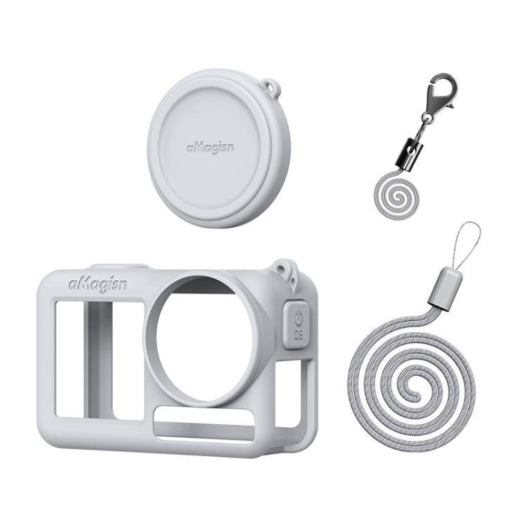 Estuche de silicona aMagisn para DJI Osmo Action 5 Pro