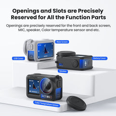 Estuche de silicona aMagisn para DJI Osmo Action 5 Pro