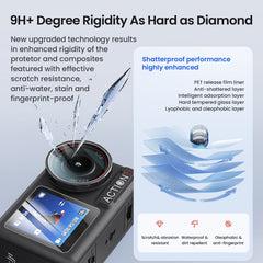 Juego de vidrio templado de dureza 9H aMagis...