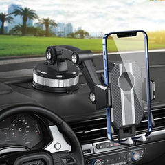 Soporte para teléfono de coche con ventosa y soporte de navegación
