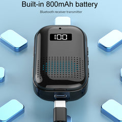 Receptor de audio Bluetooth con clip