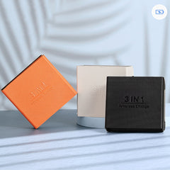 Cargador inalámbrico portátil plegable 3 en 1 Magsafe con carga rápida