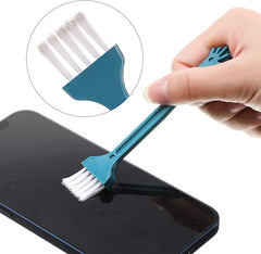 Kit de limpieza de tapones antipolvo de metal para teléfonos con interfaz tipo C
