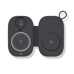 Cargador inalámbrico magnético plegable 3 en 1 T5