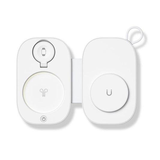 Cargador inalámbrico magnético plegable 3 en 1 T5